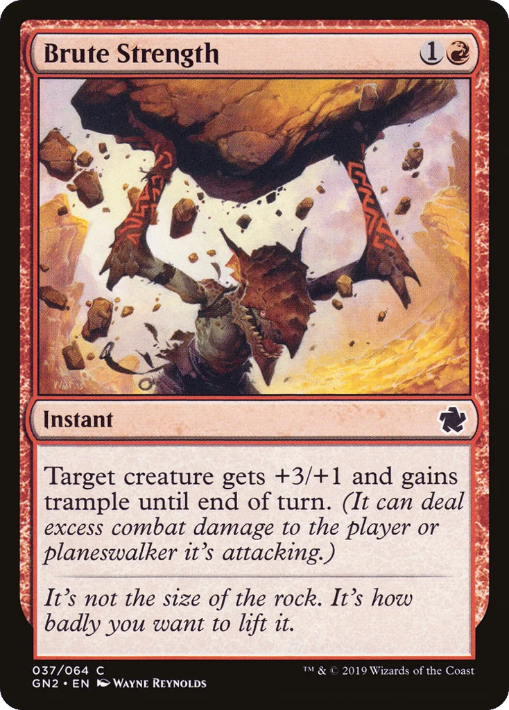 Brute Strength · Game Night 2019