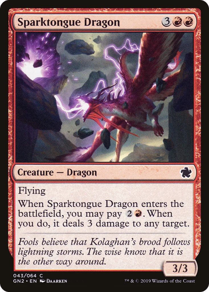 Sparktongue Dragon · Game Night 2019