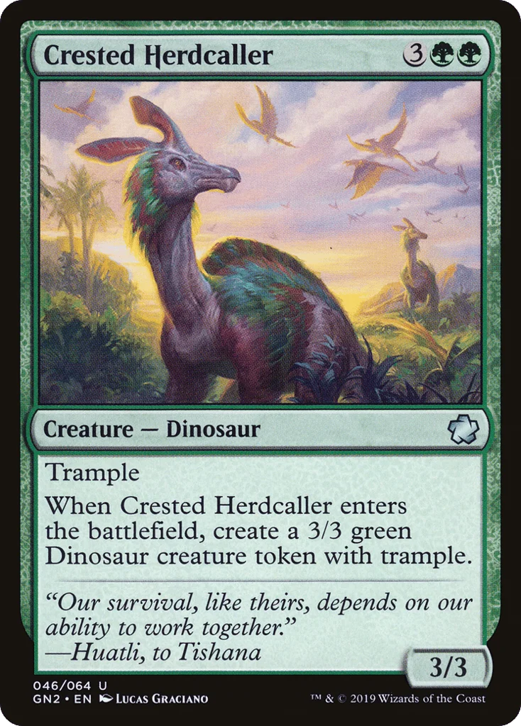 Crested Herdcaller · Game Night 2019