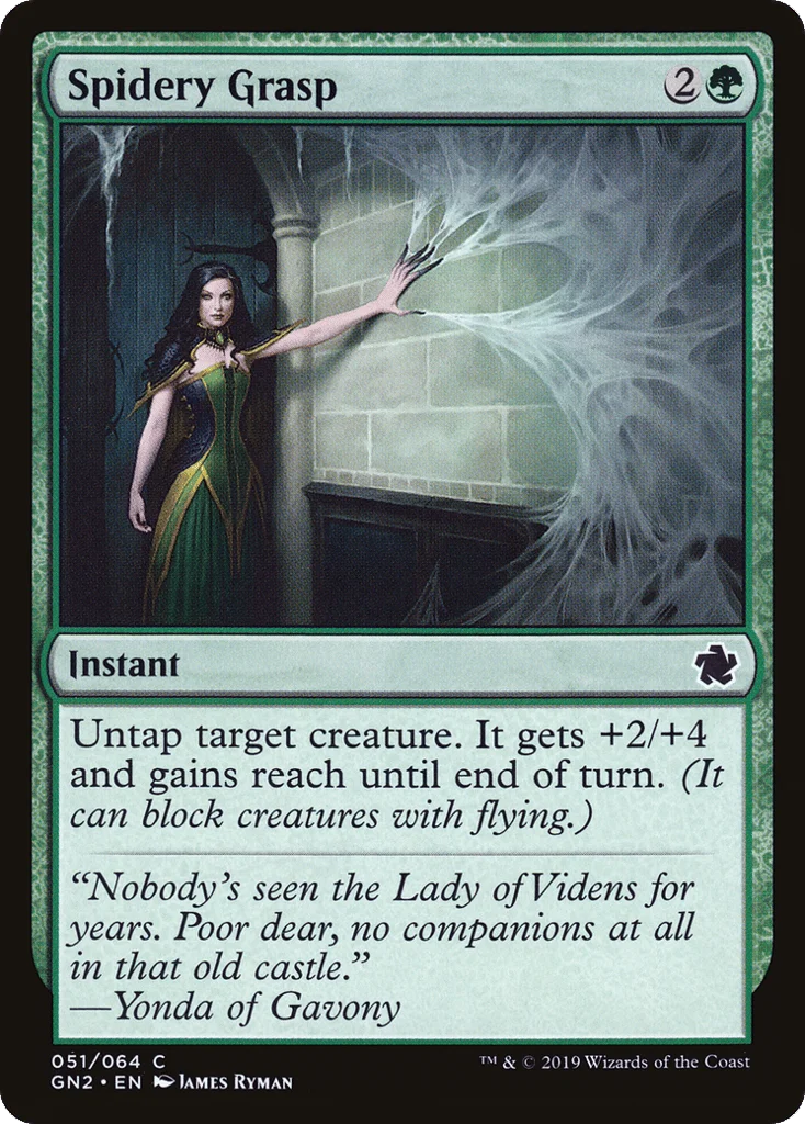 Spidery Grasp · Game Night 2019