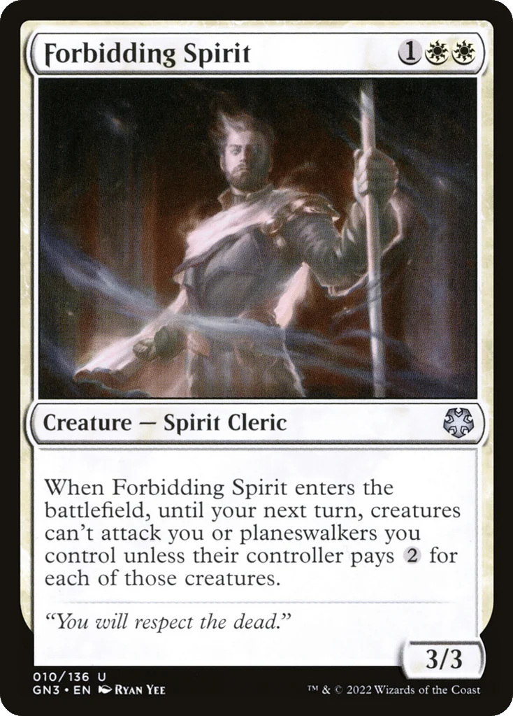 Forbidding Spirit · Game Night: Free-for-All