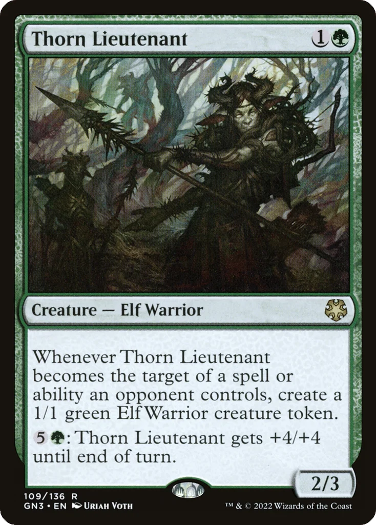 Thorn Lieutenant · Game Night: Free-for-All
