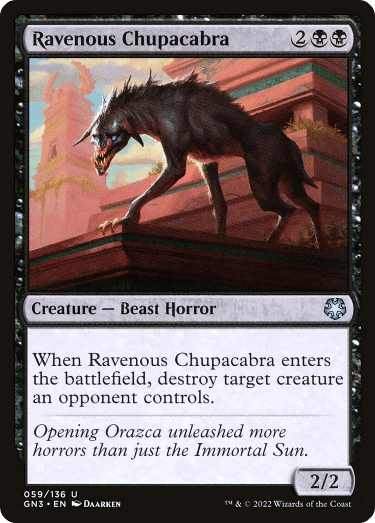 Ravenous Chupacabra · Game Night: Free-for-All