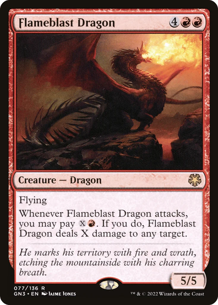 Flameblast Dragon · Game Night: Free-for-All