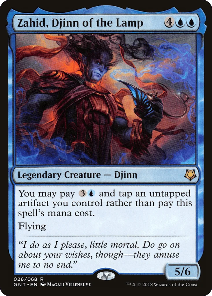 Zahid, Djinn of the Lamp · Game Night