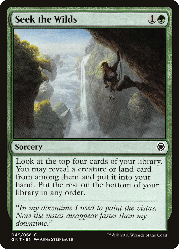 Seek the Wilds · Game Night