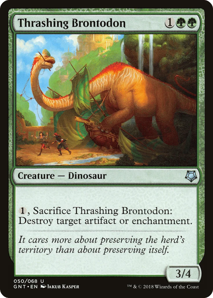 Thrashing Brontodon · Game Night