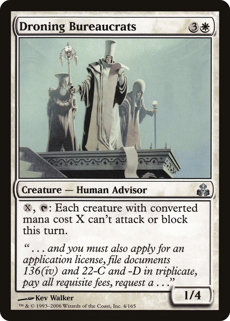 Droning Bureaucrats · Guildpact