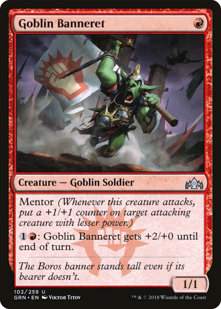 Goblin Banneret · Guilds of Ravnica