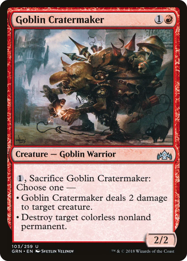 Goblin Cratermaker · Guilds of Ravnica
