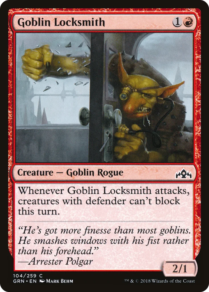Goblin Locksmith · Guilds of Ravnica