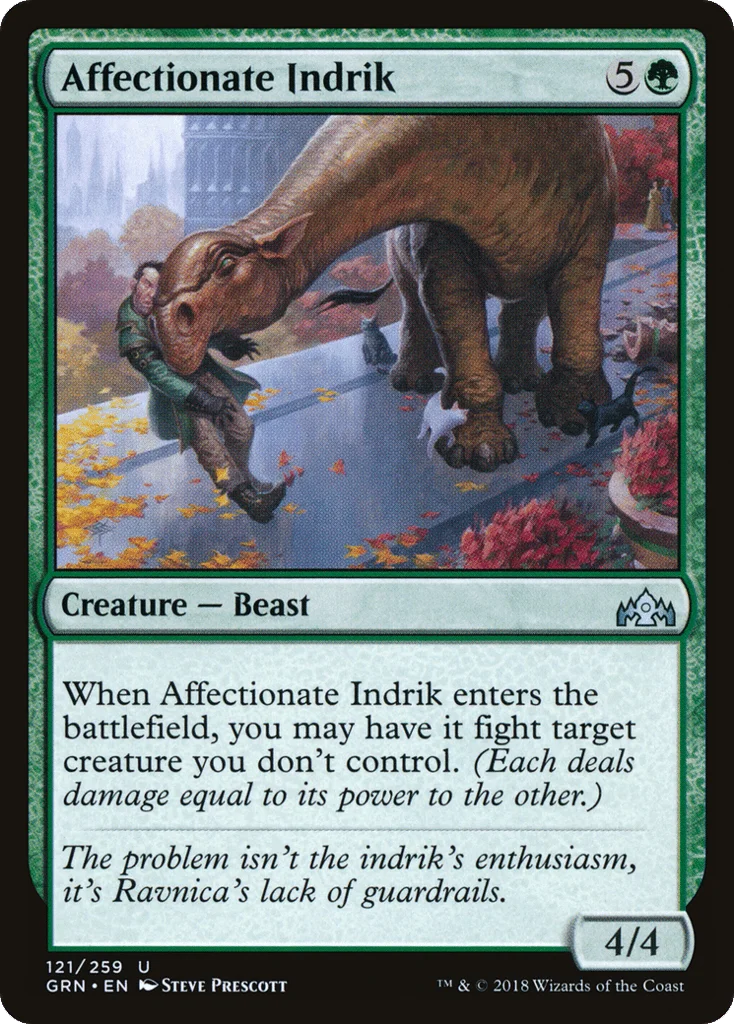 Affectionate Indrik · Guilds of Ravnica