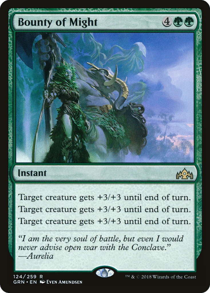 Bounty of Might · Guilds of Ravnica