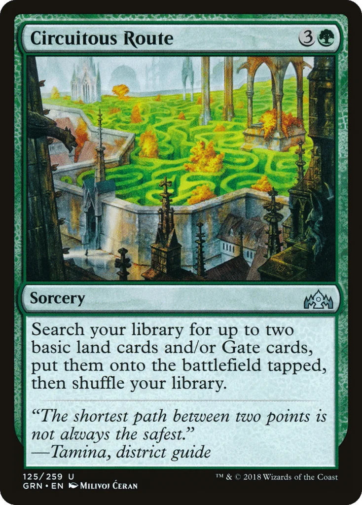 Circuitous Route · Guilds of Ravnica