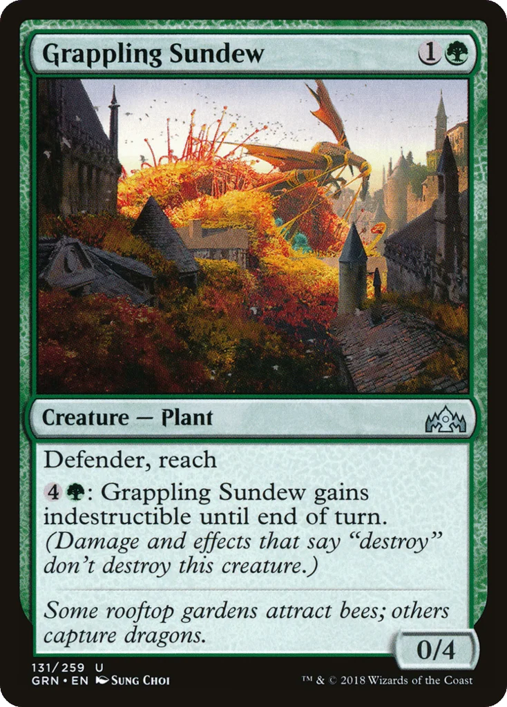 Grappling Sundew · Guilds of Ravnica
