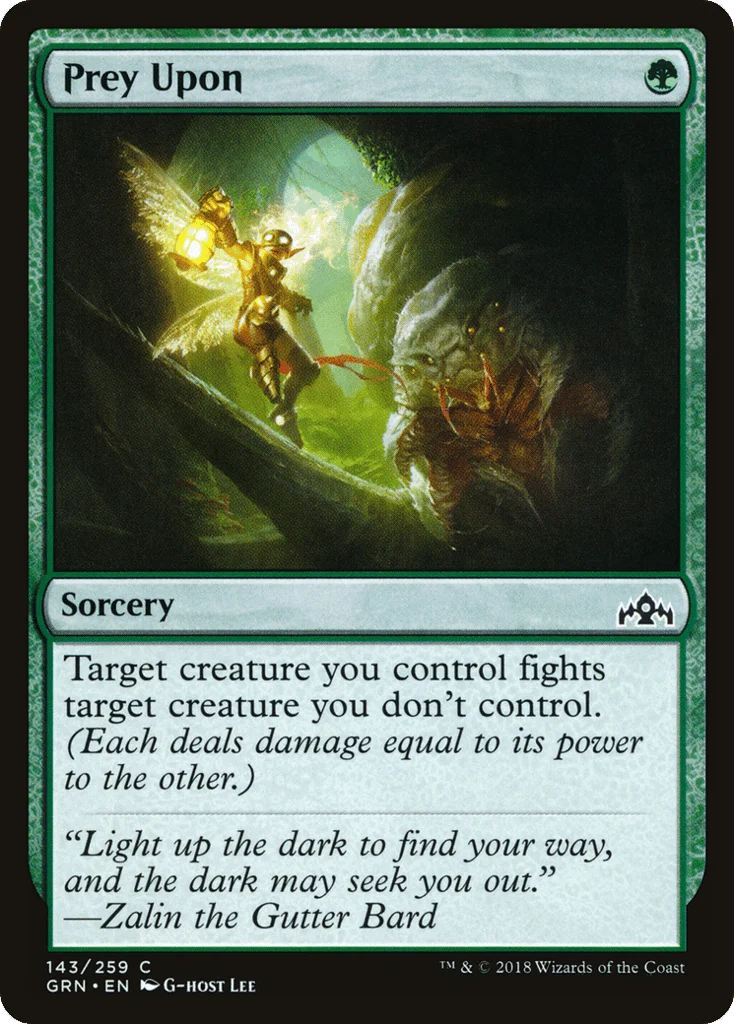Prey Upon · Guilds of Ravnica