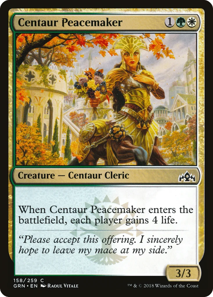Centaur Peacemaker · Guilds of Ravnica
