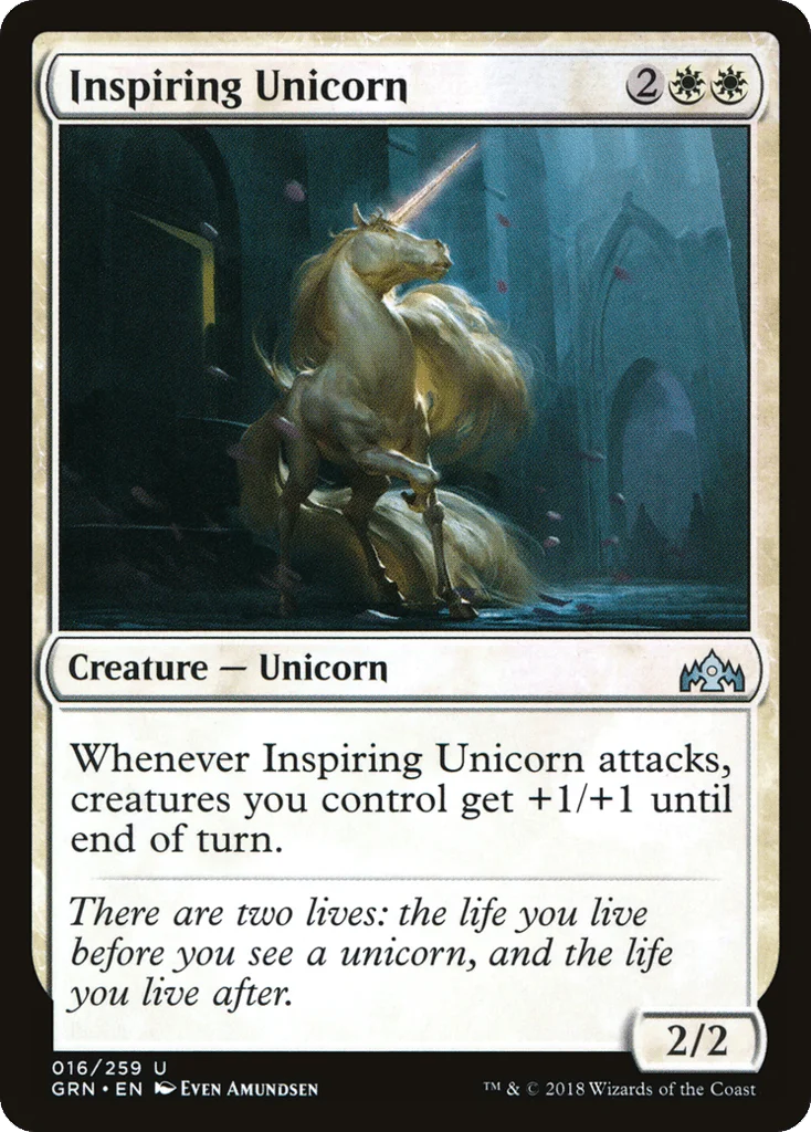 Inspiring Unicorn · Guilds of Ravnica