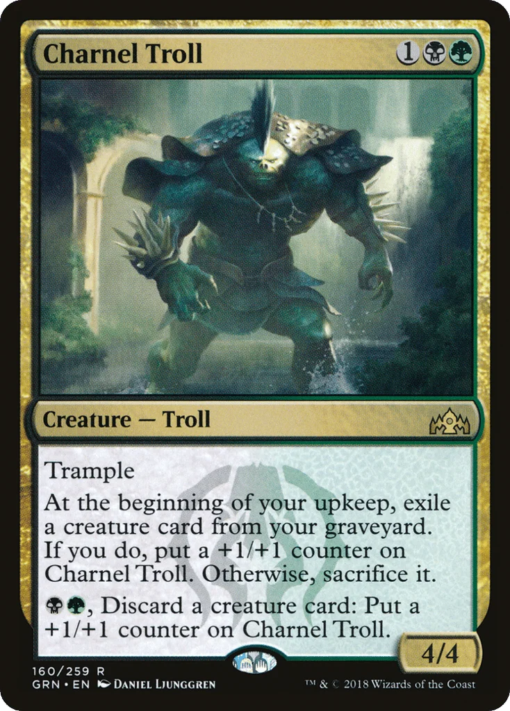 Charnel Troll · Guilds of Ravnica