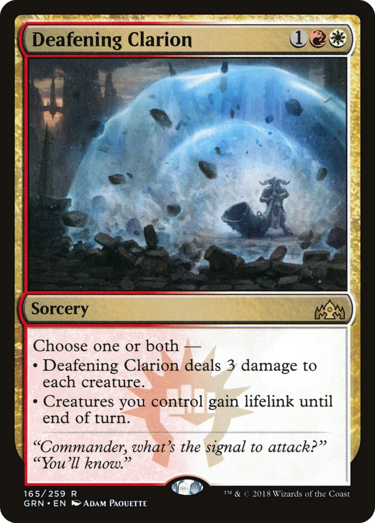 Deafening Clarion · Guilds of Ravnica