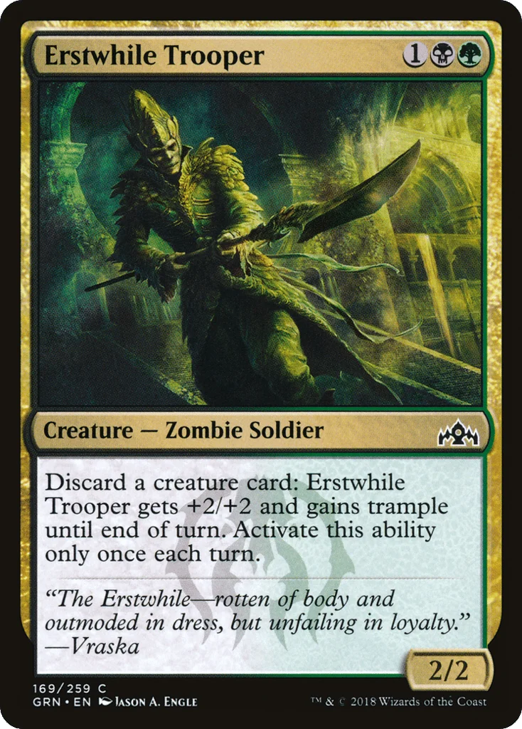 Erstwhile Trooper · Guilds of Ravnica