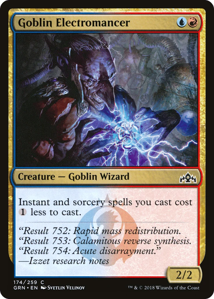 Goblin Electromancer · Guilds of Ravnica