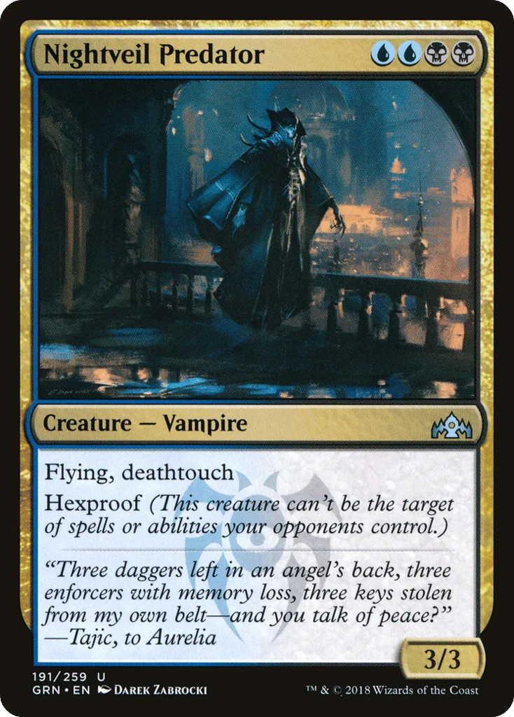 Nightveil Predator · Guilds of Ravnica