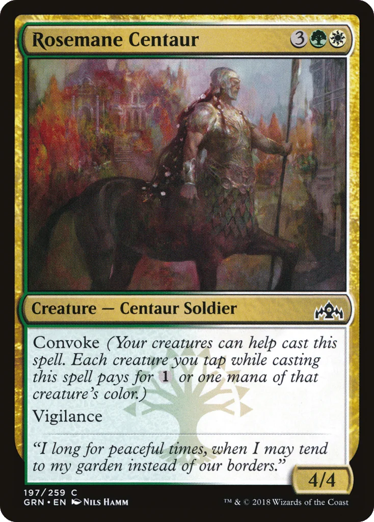 Rosemane Centaur · Guilds of Ravnica