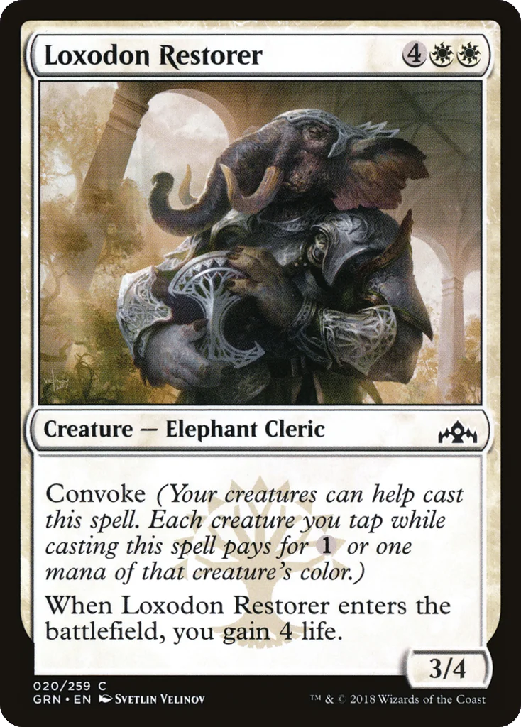 Loxodon Restorer · Guilds of Ravnica