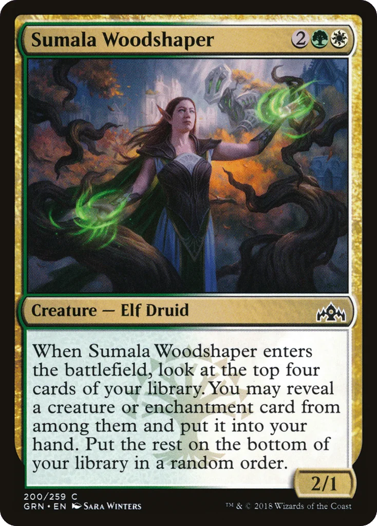Sumala Woodshaper · Guilds of Ravnica