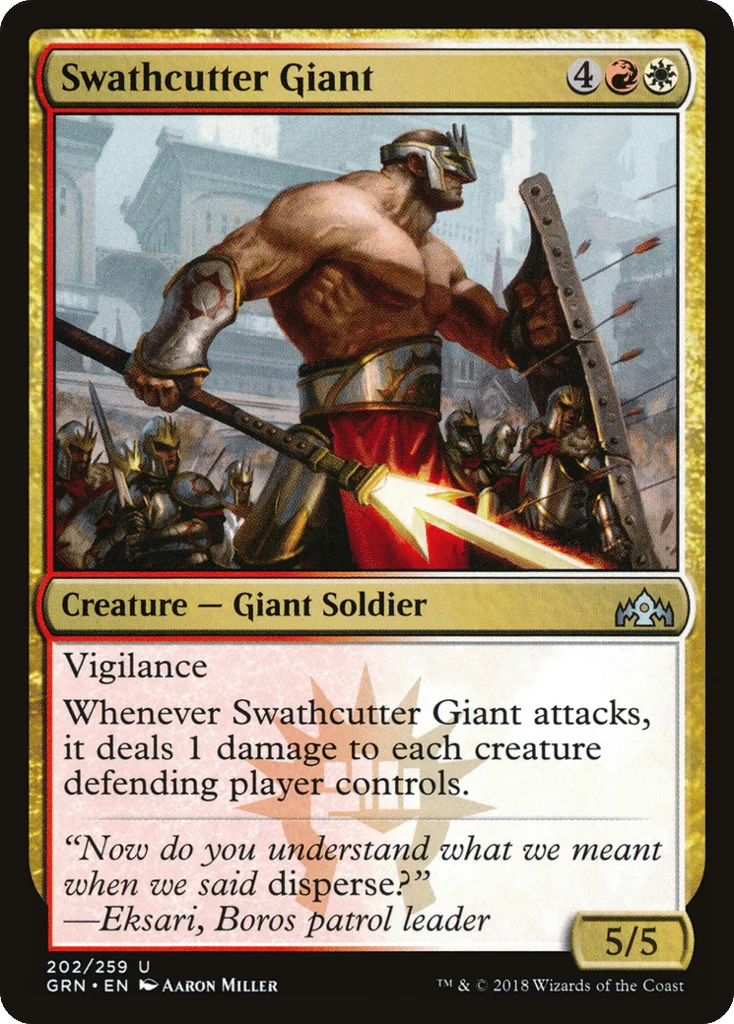 Swathcutter Giant · Guilds of Ravnica