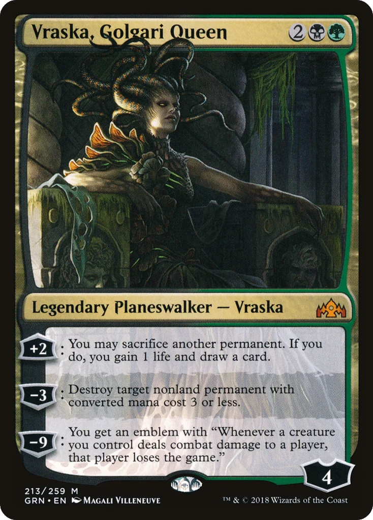 Vraska, Golgari Queen · Guilds of Ravnica