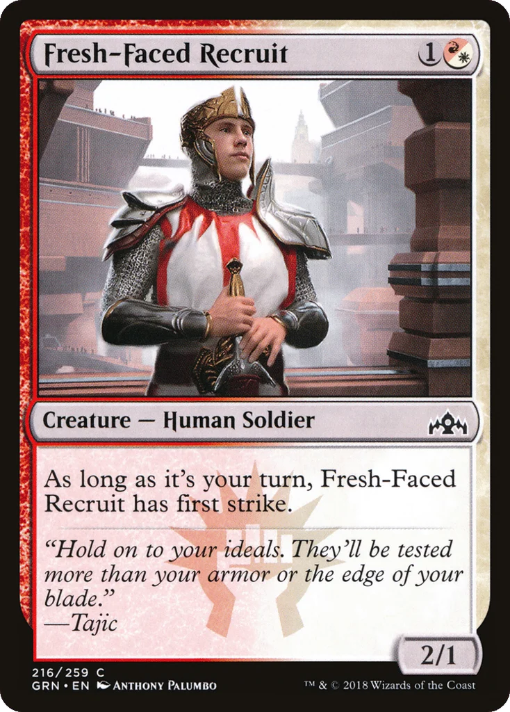 Fresh-Faced Recruit · Guilds of Ravnica