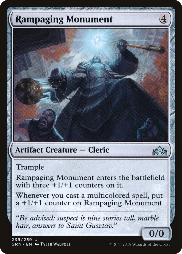 Rampaging Monument · Guilds of Ravnica