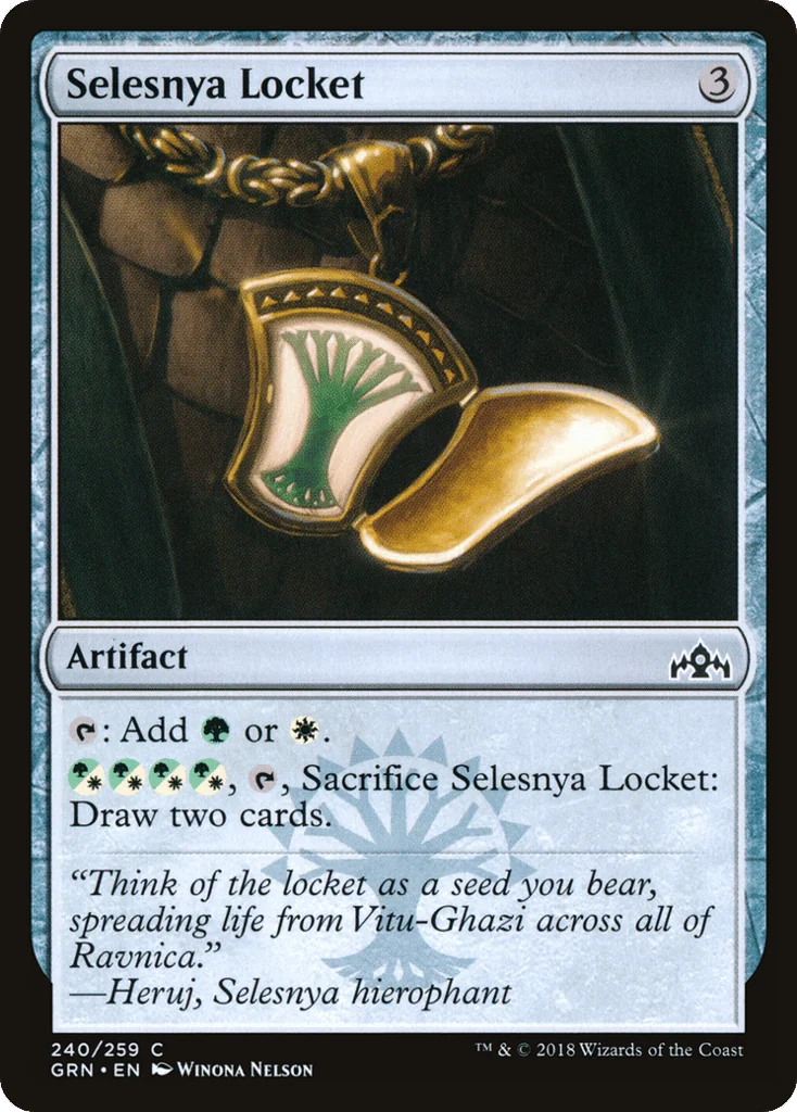 Selesnya Locket · Guilds of Ravnica