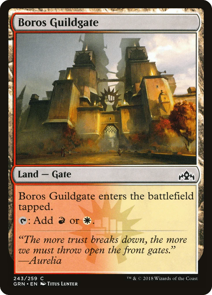 Boros Guildgate · Guilds of Ravnica
