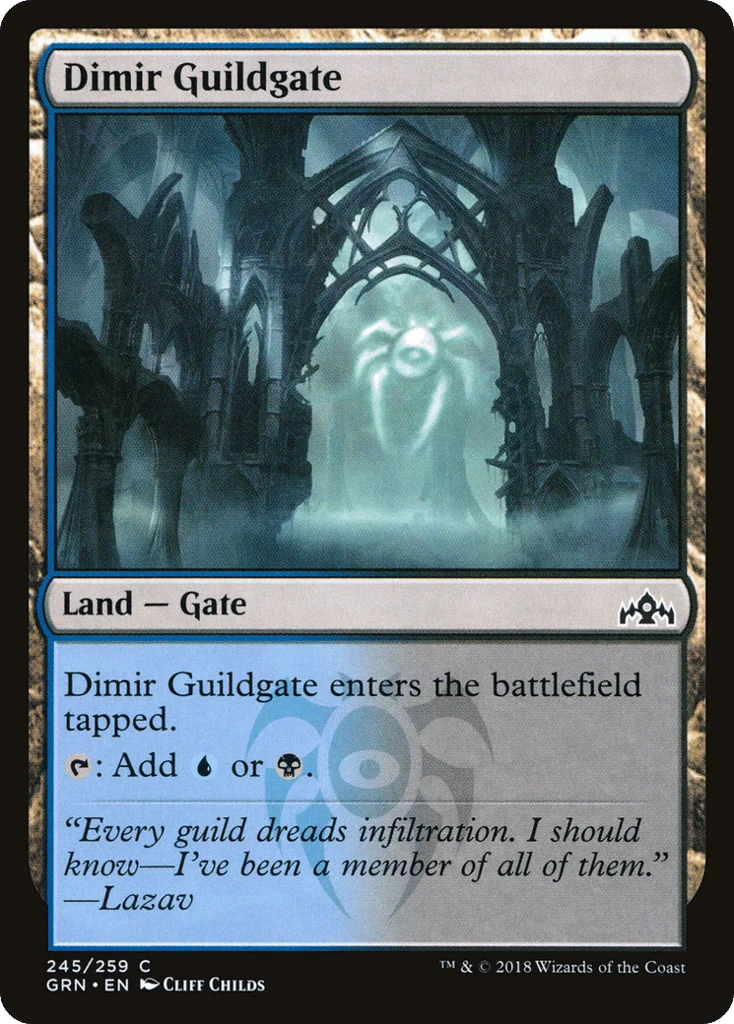 Dimir Guildgate · Guilds of Ravnica