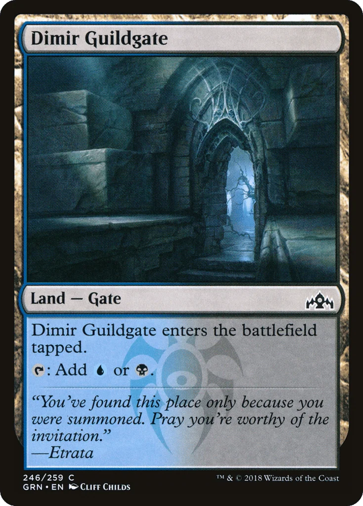 Dimir Guildgate · Guilds of Ravnica