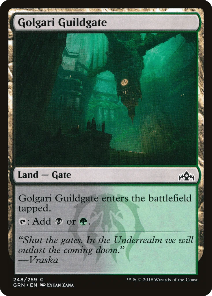 Golgari Guildgate · Guilds of Ravnica
