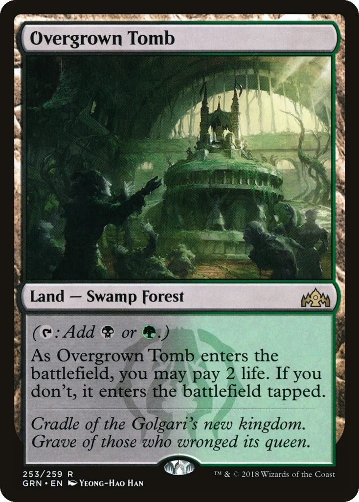 Overgrown Tomb · Guilds of Ravnica