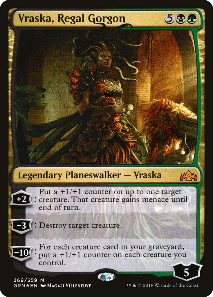 Vraska, Regal Gorgon · Guilds of Ravnica