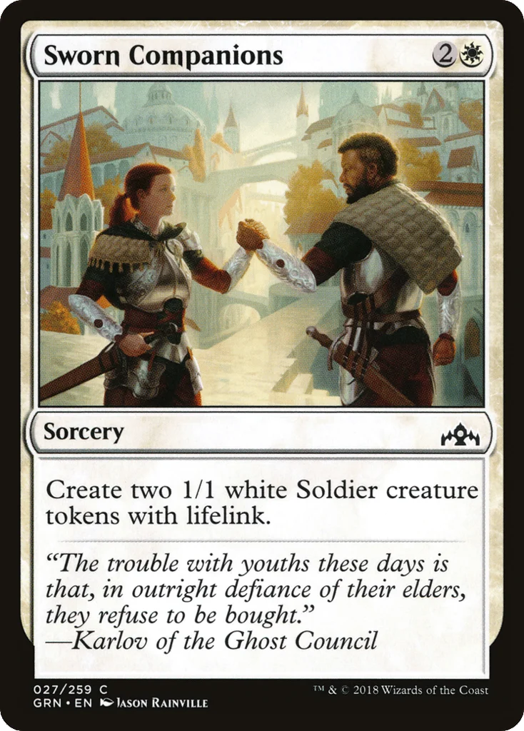 Sworn Companions · Guilds of Ravnica