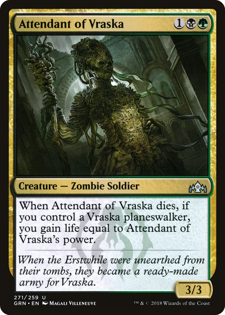 Attendant of Vraska · Guilds of Ravnica