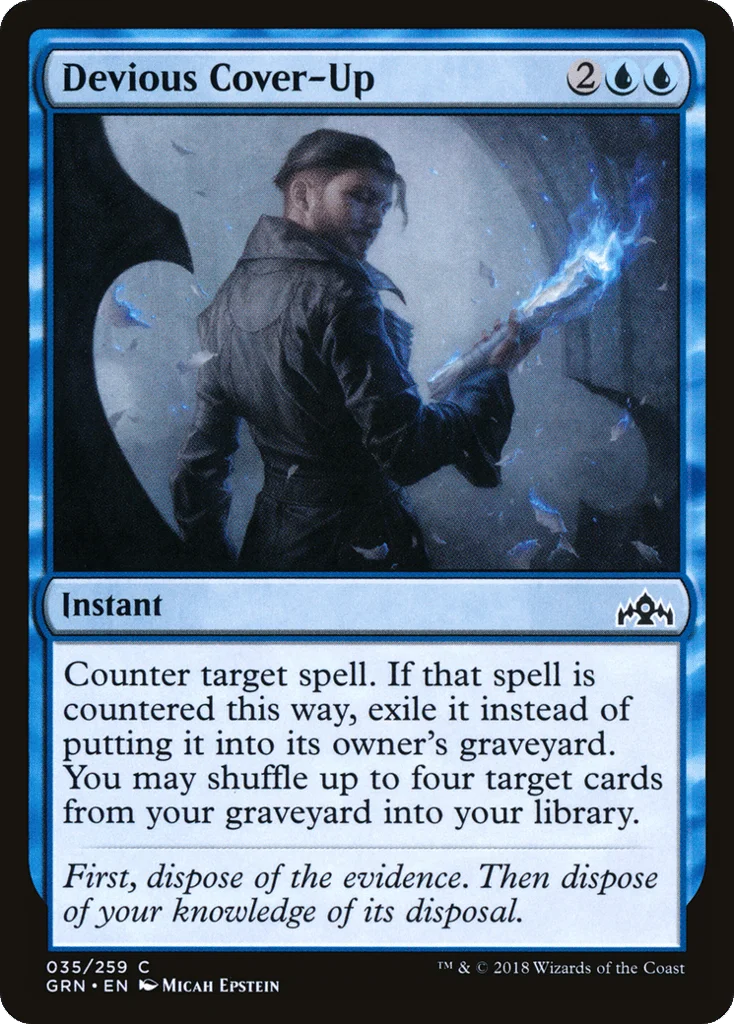 Devious Cover-Up · Guilds of Ravnica