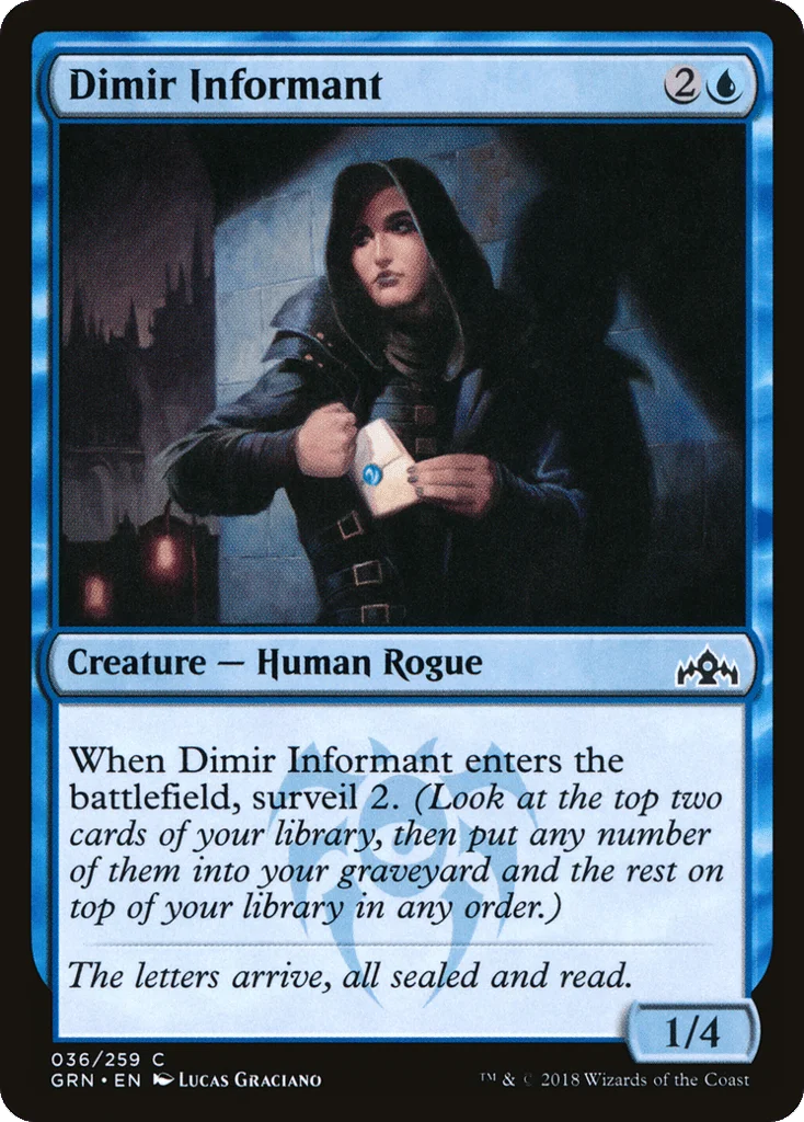 Dimir Informant · Guilds of Ravnica
