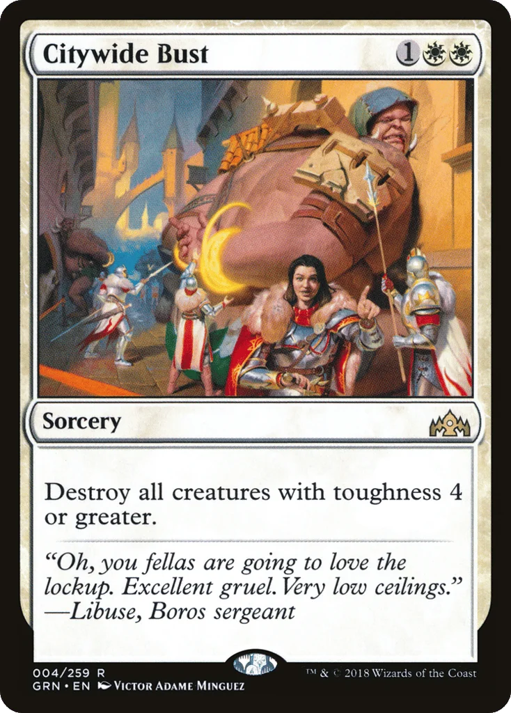 Citywide Bust · Guilds of Ravnica
