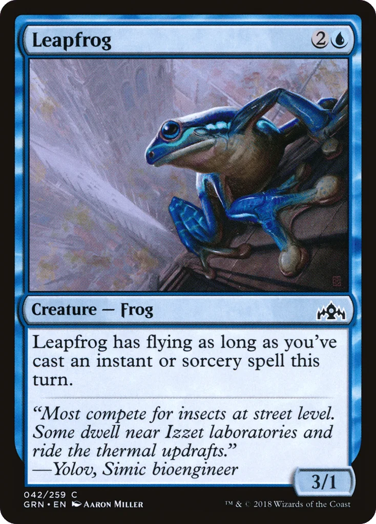 Leapfrog · Guilds of Ravnica
