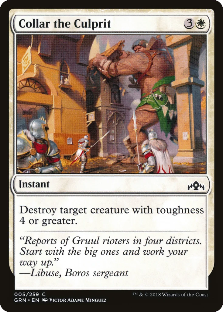 Collar the Culprit · Guilds of Ravnica
