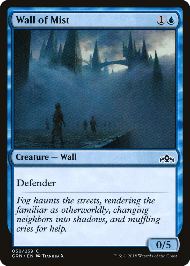 Wall of Mist · Guilds of Ravnica