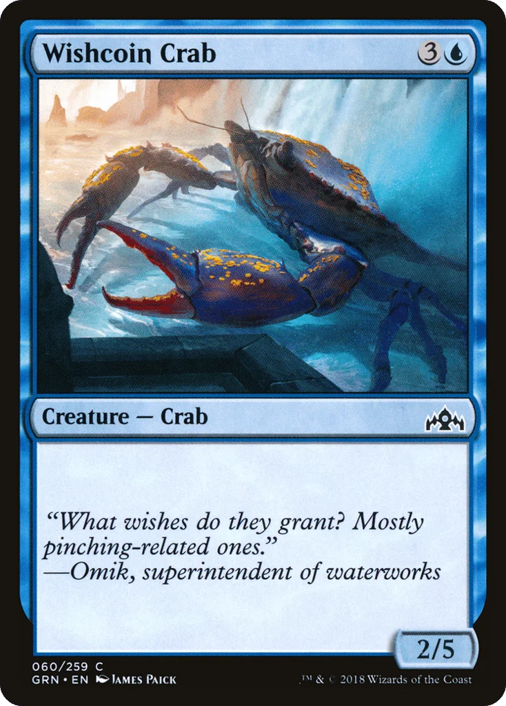 Wishcoin Crab · Guilds of Ravnica